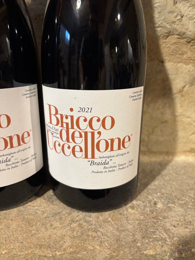 2021 Bricco dell'Uccellone - Piëmont Barbera d'Asti - 2 Magnums (1.5L) #2.1