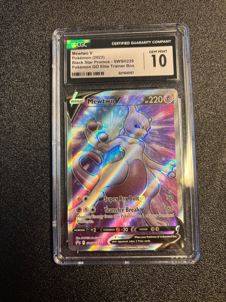 Pokémon - 1 Graded card - Mewtwo SWSH229 Προωθητική κάρτα, Foil - CGC 10 - Sword & Shield #1.0