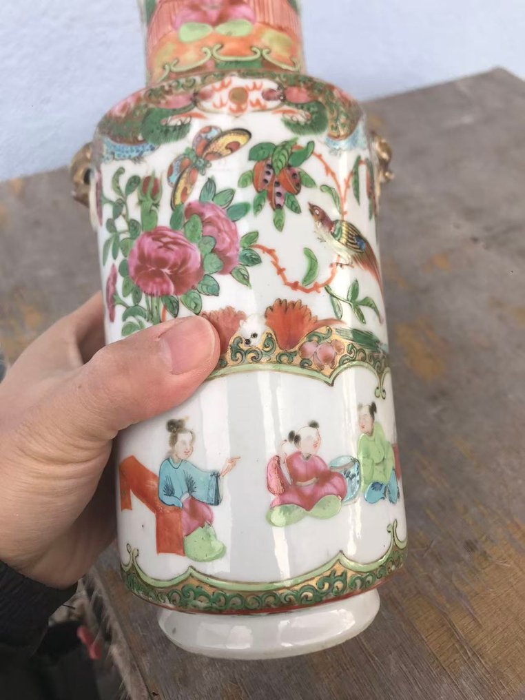 Váza - Porcelán - Kína - Guangxu (1875-1908)  (Nincs minimálár) #1.0