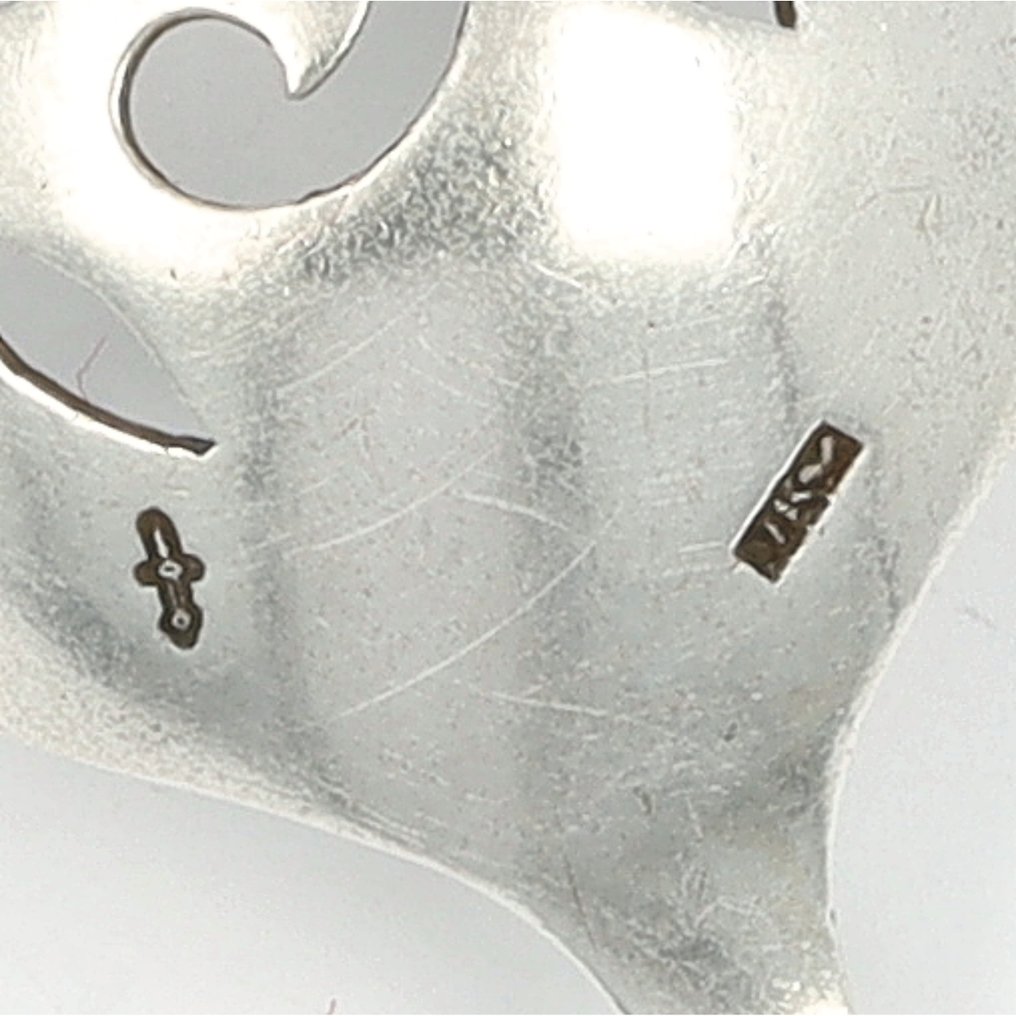 NO RESERVE - J.M. van Kempen - Olijvenlepels - Cucchiaio (2) - .833 argento #4.3