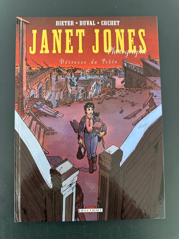 Janet Jones T2 - Détresse du Poète + dédicace - C - 1 Album - First edition - 2000 #2.1