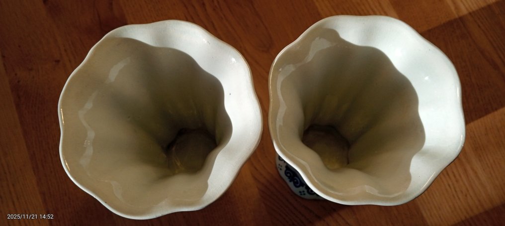 De Porceleyne Fles, Delft - Vază cu capac - Delftware - Set de 5 accesorii pentru dulap #4.3