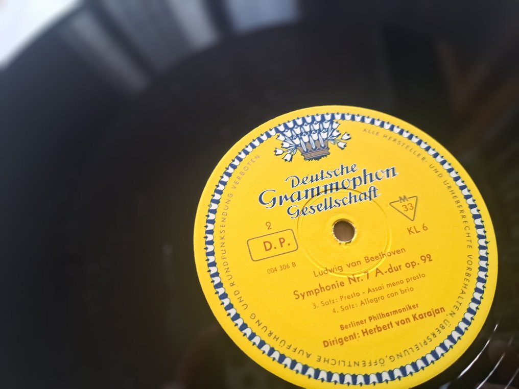Beethoven, Herbert von Karajan - 9 Symphonien - Limited numbered box set with 8 x records - #208 - Multiple titles - LP Box set - 1st Pressing - 1962 #1.0