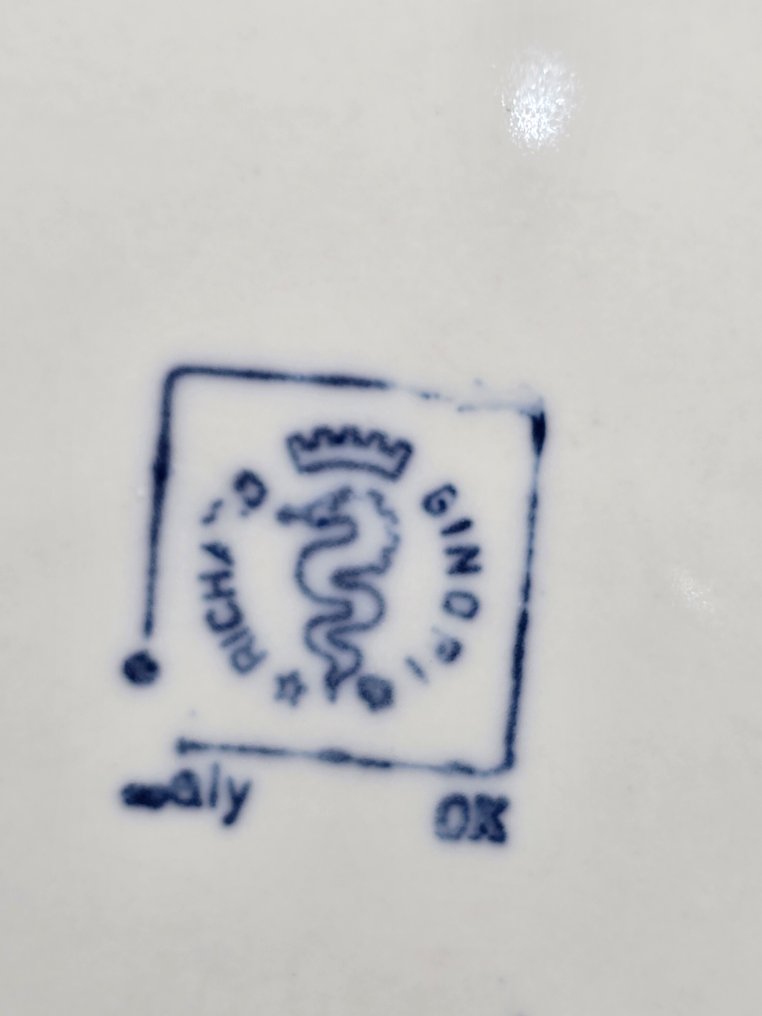 Richard Ginori - Table service for 12 - Porcelain - Main courses, dinner, lunch #1.0