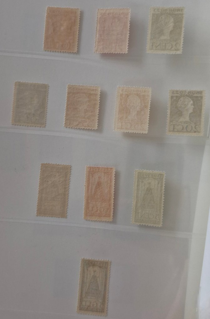 Netherlands 1923/1923 - Queen Wilhelmina's 25th reign anniversary - NVPH 121-131 #1.0