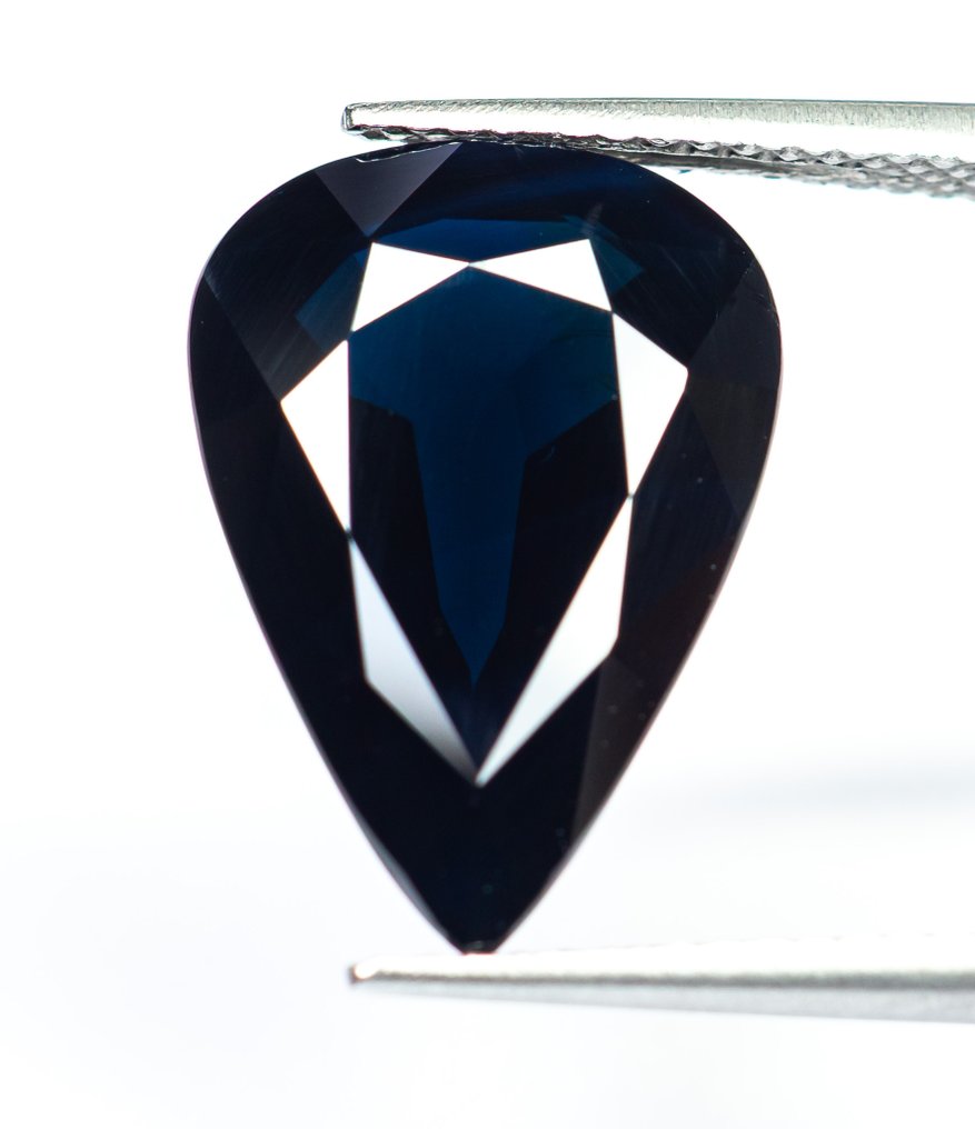 Nincs minimálár Zafír - 8.71 ct - Bellerophon Gemlab - sötétkék #1.0