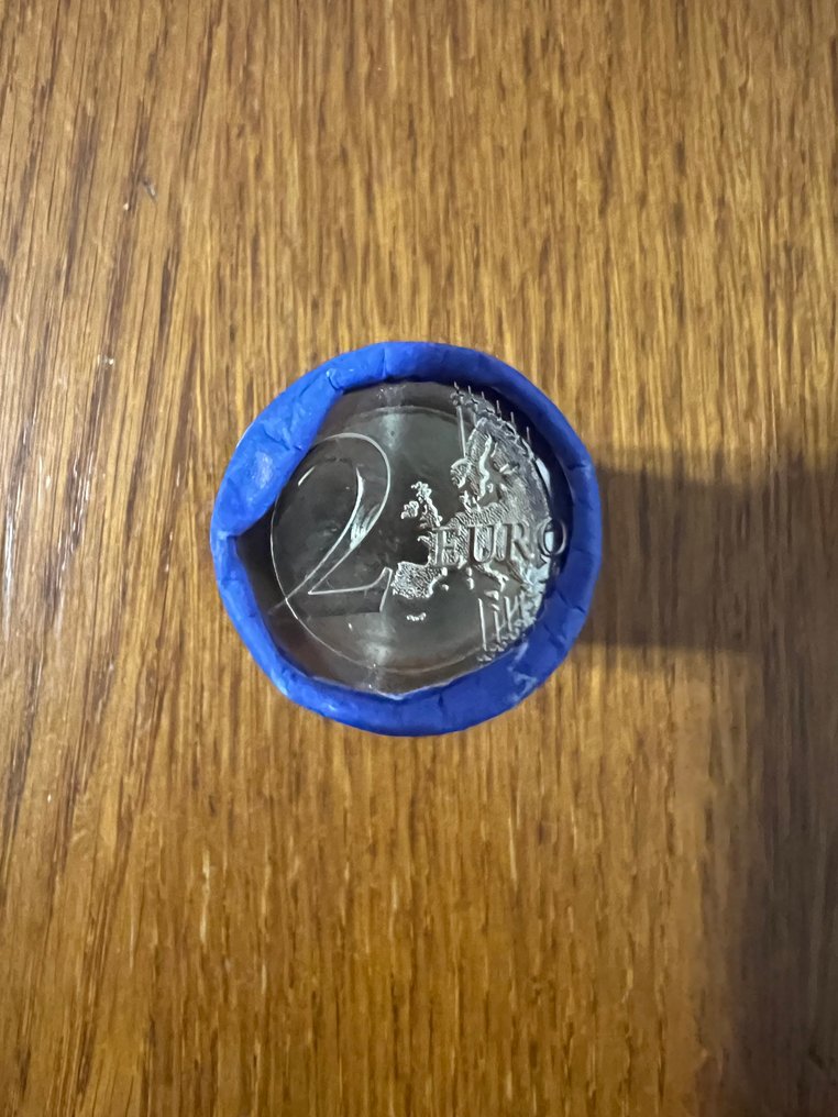 Frankrig. 2 Euro 2025 "Notre Dame de Paris" (25 monete) in rotolino (Ingen mindstepris) #1.0