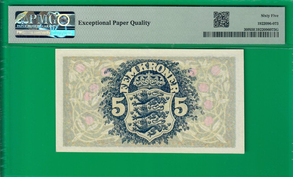 Dania. - 5 kroner 1942 - Pick 30f  (Bez ceny minimalnej
) #1.0