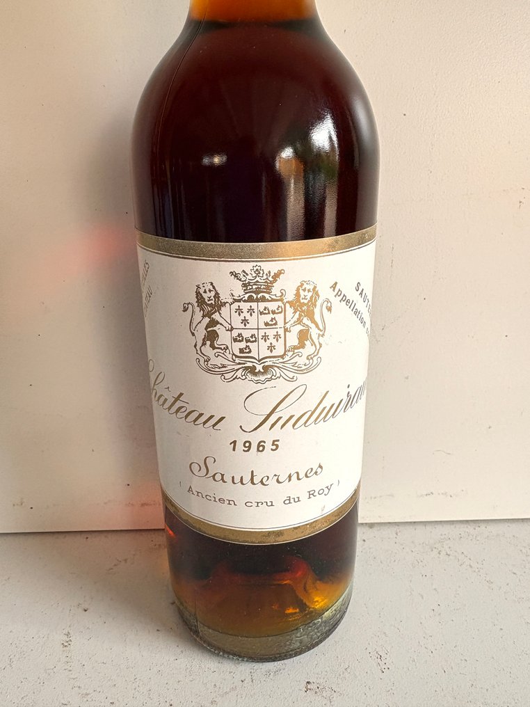 1965 Château Suduiraut - 波尔多, 苏玳 - 1 Half Bottle (0.375L) #1.0