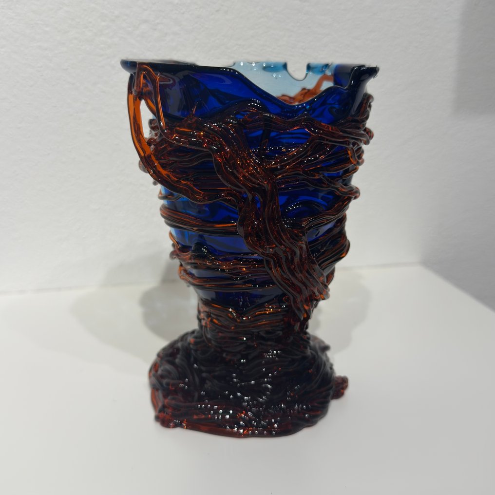 Fish Design - Gaetano Pesce - 花瓶 -  SPAGHETTI EXTRACOLOR  - Resine #4.3