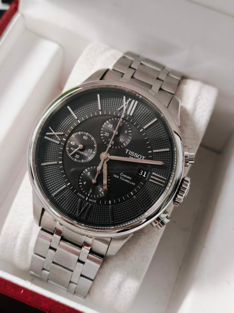 Tissot - Chemin des Tourelles - χωρίς τιμή ασφαλείας - T099427A - Άνδρες - 2010-2020  #1.0