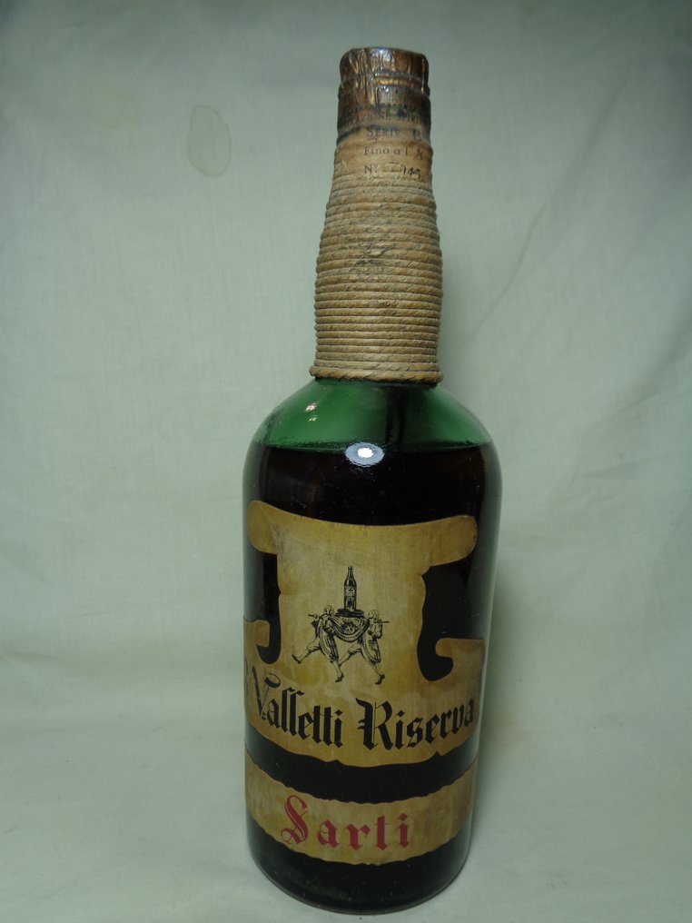 Sarti - 3 Valletti Riserva Brandy spring cap - b. 1950s - 75cl #1.0