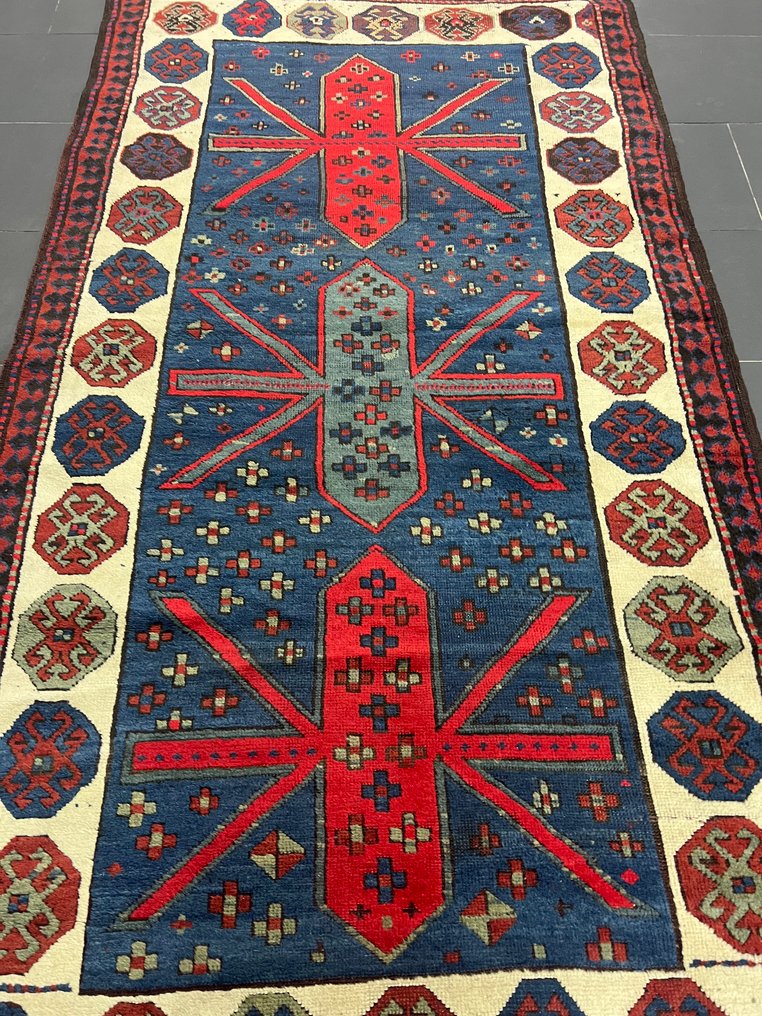 Shirvan - 地毯 - 217 cm - 117 cm - 希尔凡星哈萨克古老的 #2.1