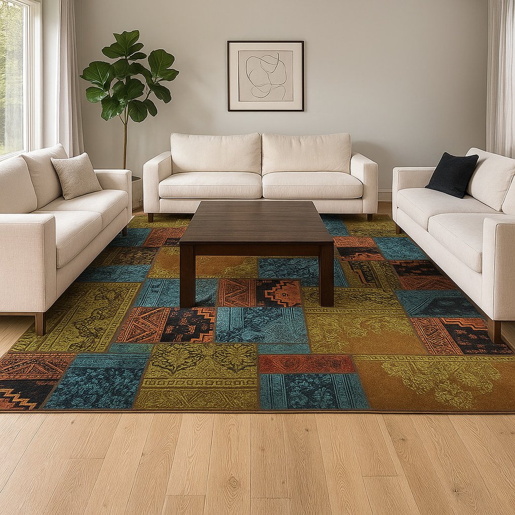 Collage - Teppich - 291 cm - 240 cm #1.0