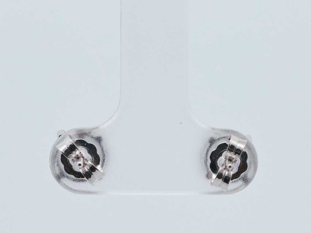 Sans Prix de Réserve - Boucles d'oreilles - 14 carats Or blanc - 2.27ct. tw. Diamant (Cultivé en laboratoire) #3.2