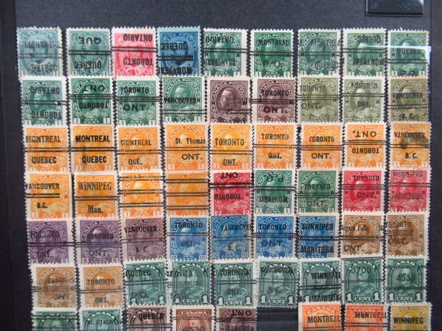 Canada  - End of catalog, collection of stamps and blocks. #1.0