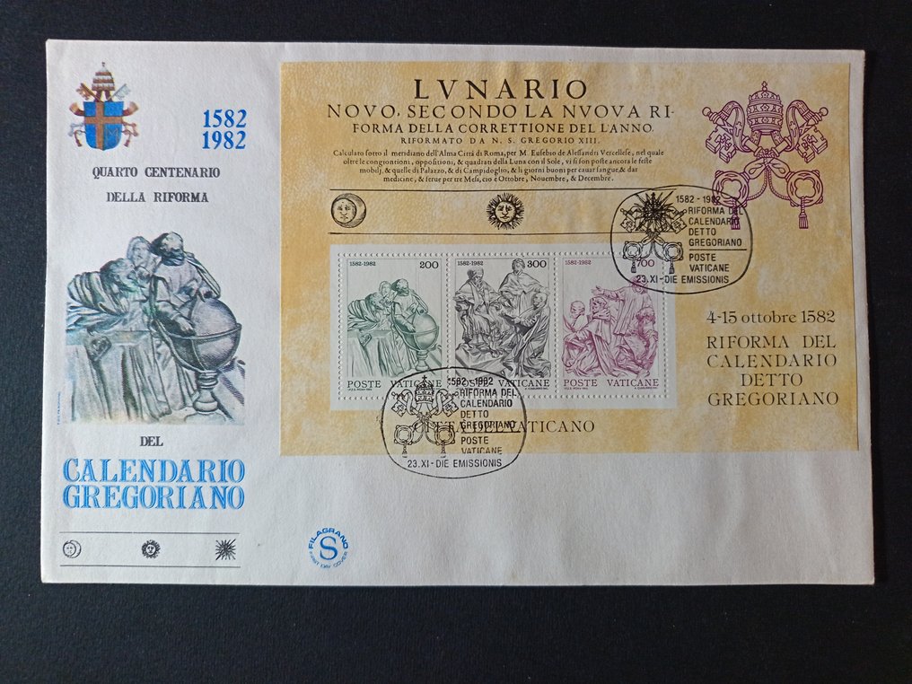 梵蒂岡城 1958 - FDC Vaticano #1.0