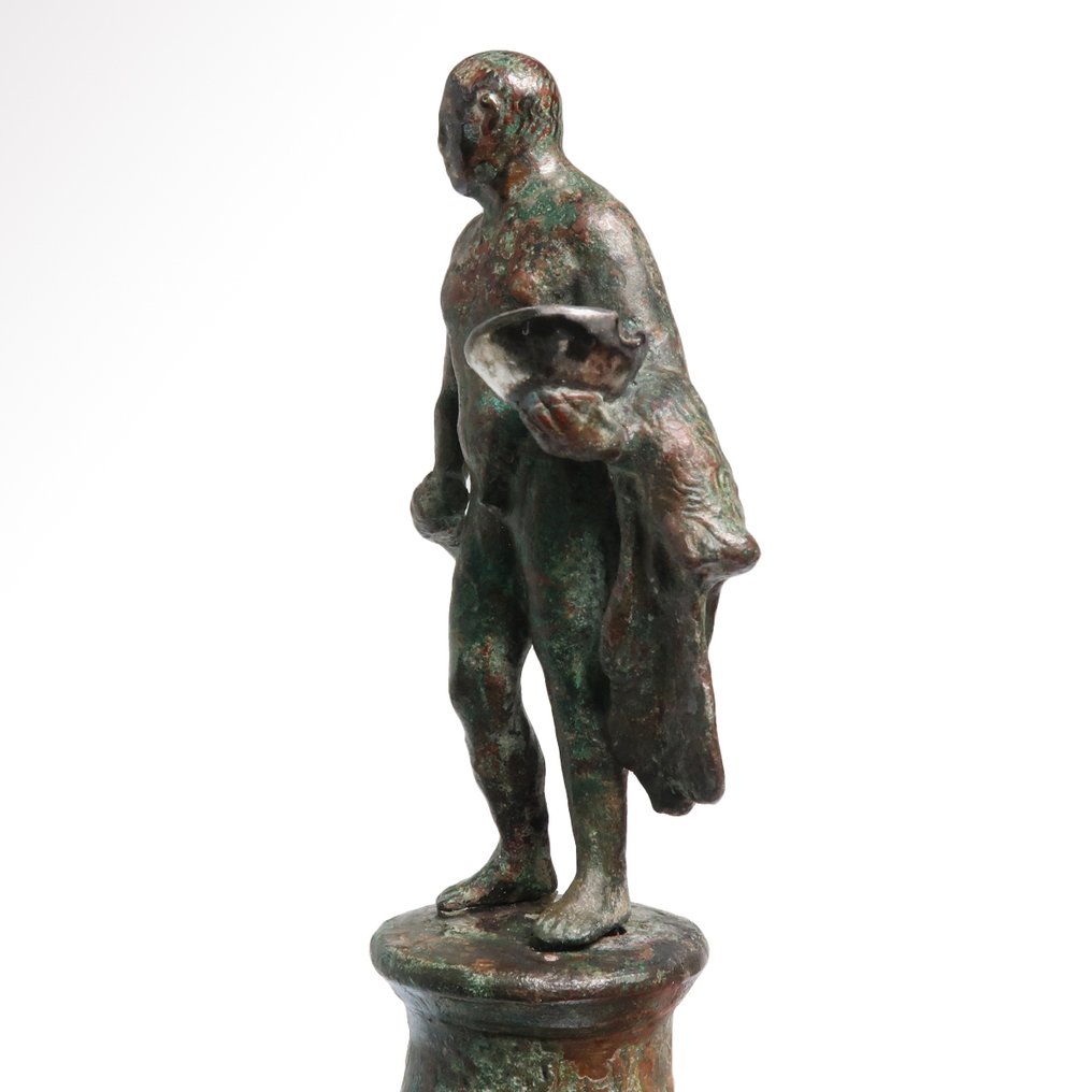 古羅馬 青銅色, 銀 运动员的雕像 #4.3