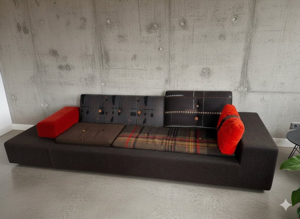 Vitra - Hella Jongerius - Sofa - Maharam Polder Sofa - Wool - Limited Edition 2015 #1.0