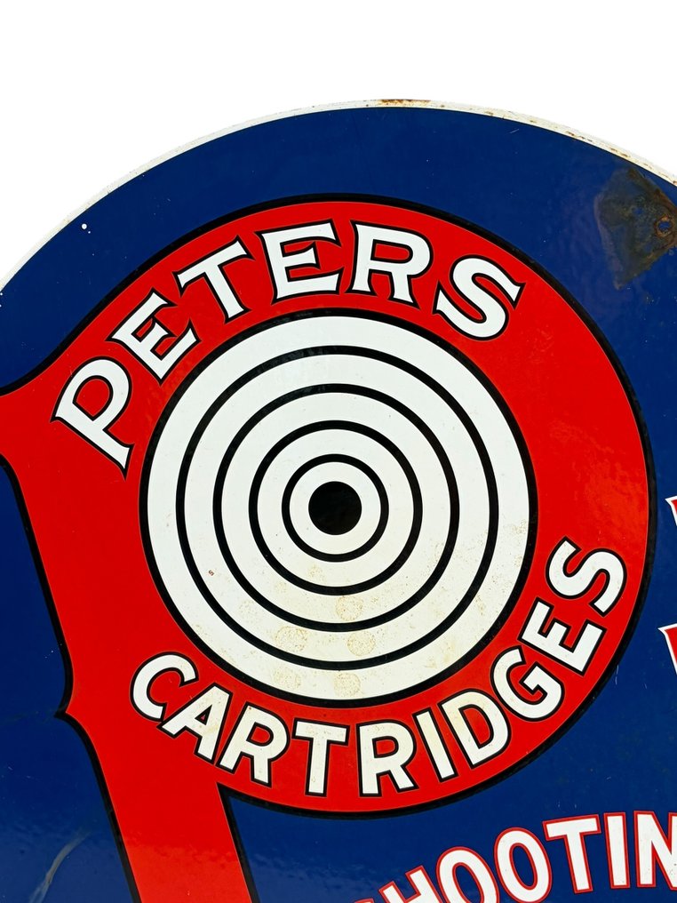 Peters Cartridges - 琺瑯板 - 双面 - 瑪瑙 #4.3