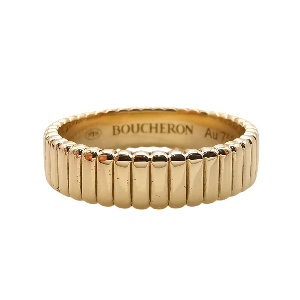 Boucheron - Δαχτυλίδι - 18 καράτια Κίτρινο χρυσό - Alliance Grosgrain #1.0