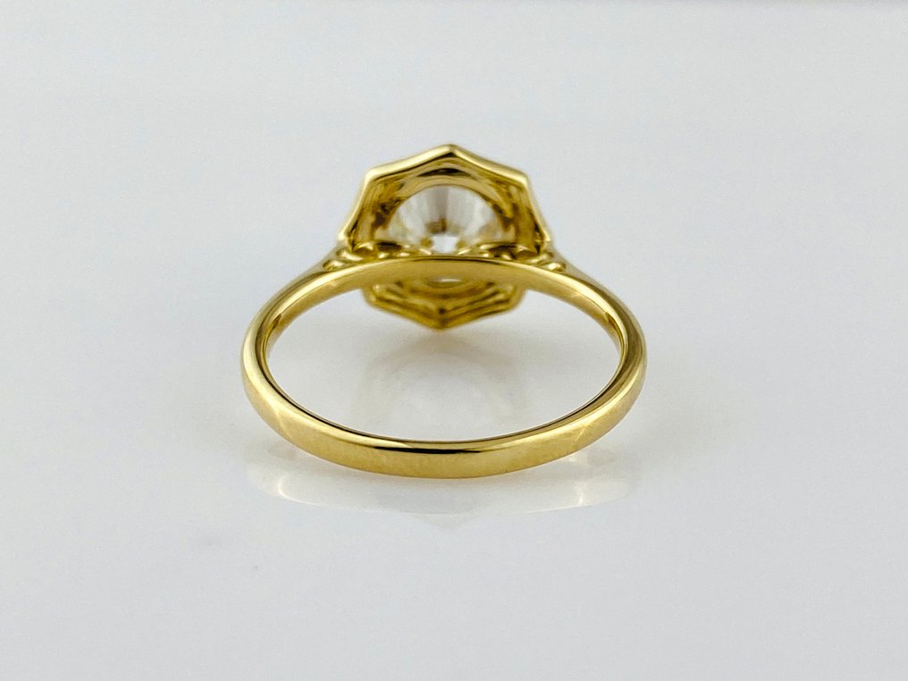 Ring - 14 kt. Yellow gold - 2.02ct. tw. Diamond (Lab-grown) #4.3