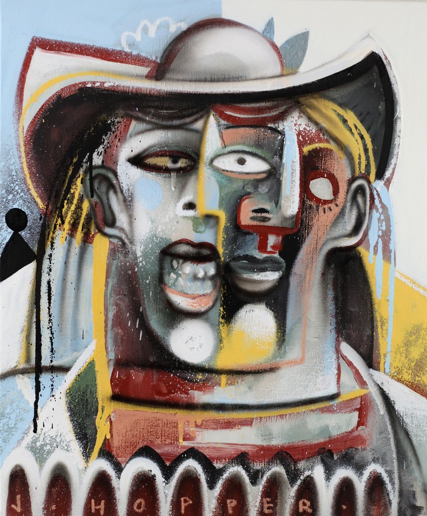 Jone Hopper - Portrait au chapeau #1.0