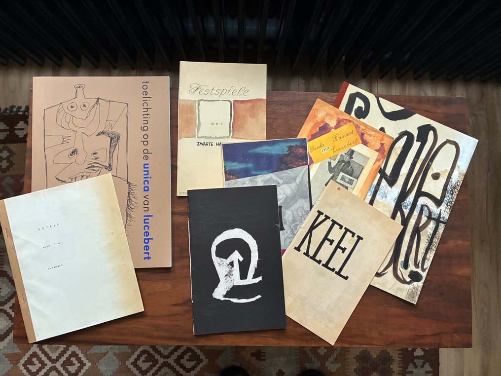 Lucebert - Verzameling van Lucebert kunst gerelateerde publicaties - 1964-2011 #3.2