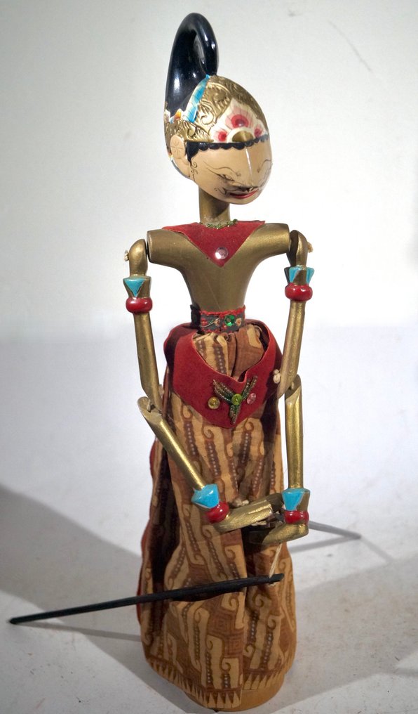 Τρίο σετ μαριονέτες Wayang Golek - Ινδονησία - Late 20th century #1.0