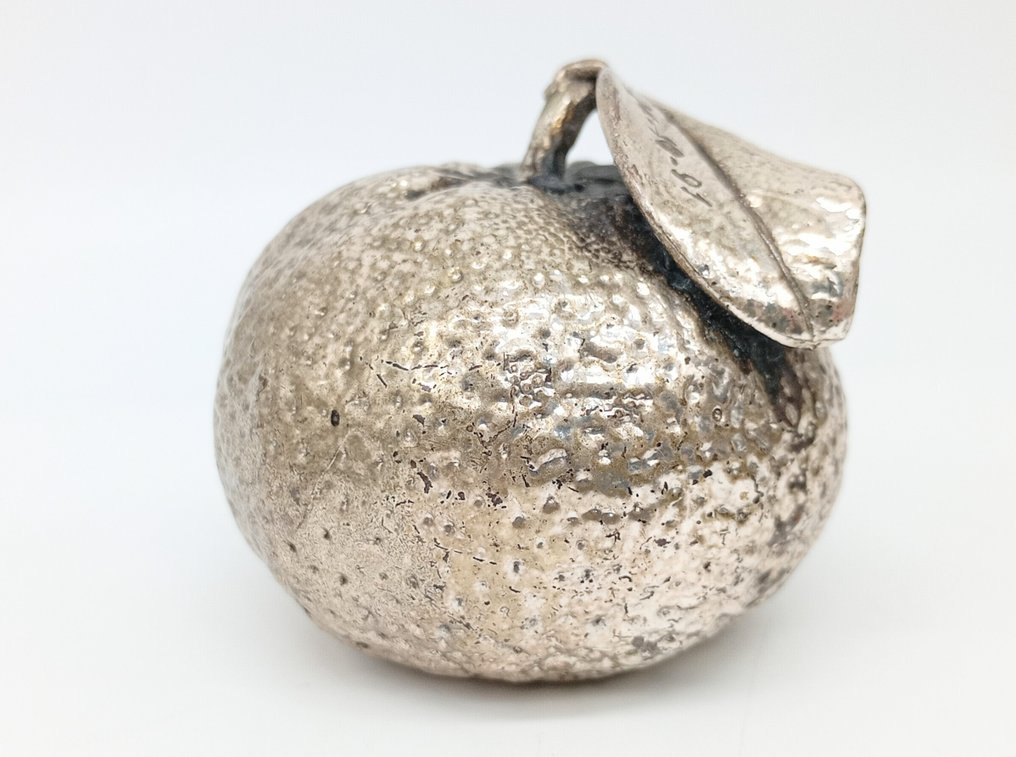 Figură în miniaturală - Mandarino - Îmbrăcată în argint. #1.0