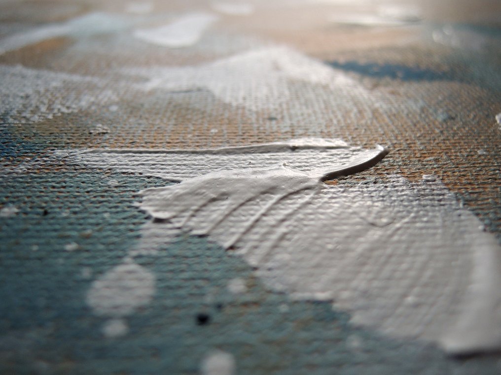 Monika Spiewak - Tree - XXL - Oil Painting Stretched On The Frame - Ready To Hang - 1/1 Unique Piece #2.1