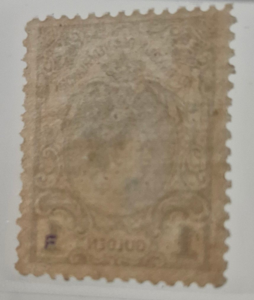 Nederland 1898/1898 - Inhuldigingszegel Koningin Wilhelmina - NVPH 49 #1.0