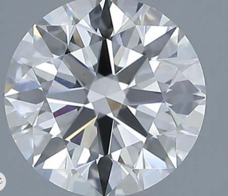 1 pcs Διαμάντι (Φυσικό) - 1.05 ct - Στρογγυλό - H - VS1 - Gemological Institute of America (GIA) #1.0