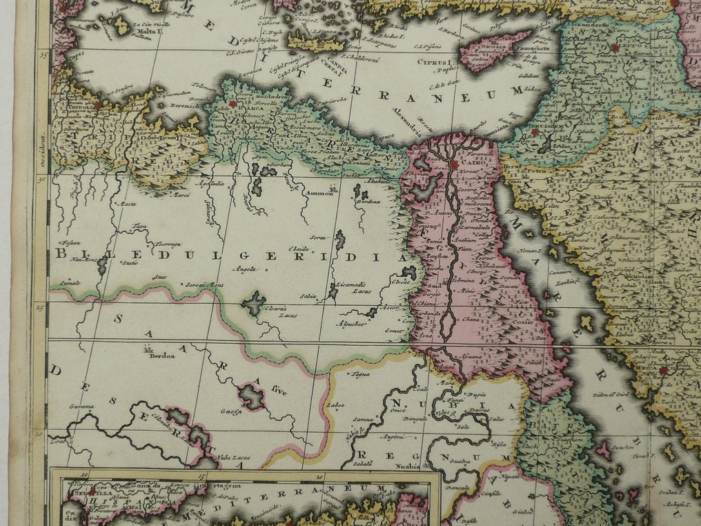 Asia - Arabia / Cyprus / Egypte / Turkey; Gerard et Leonard Valk - Imperium Turcicum in Europae, Asia et Africa (...) - 1681-1700 #4.3