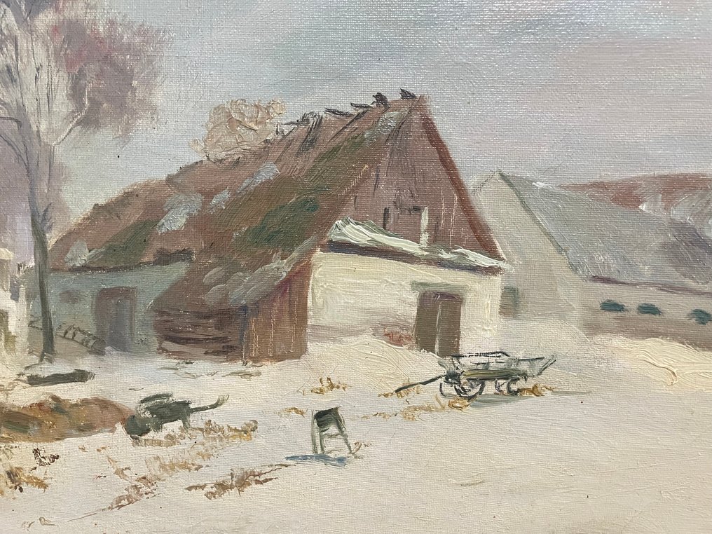 Hugo V. Pedersen (1870-1959) - Winterlandschaft #2.1