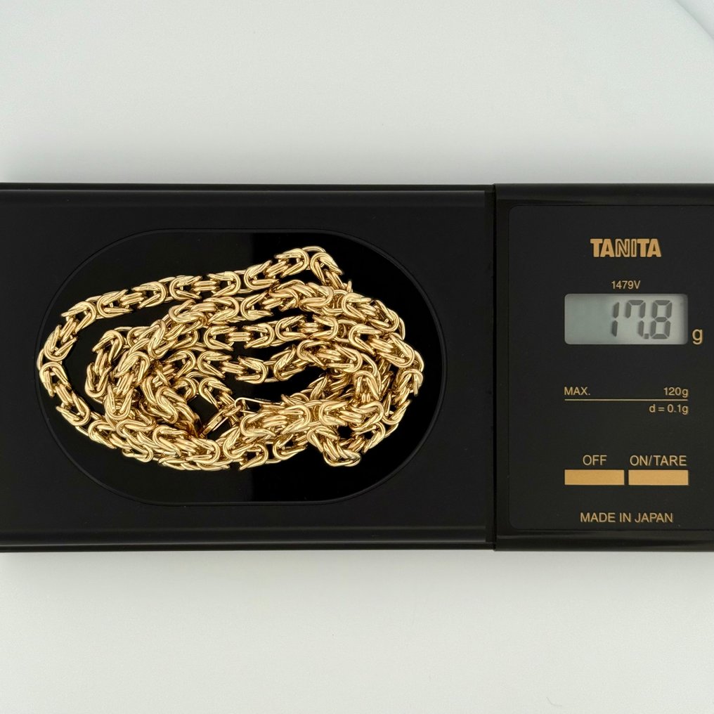 Handmade - Κολιέ - Bizantina - 17.8 g - 18 καράτια Κίτρινο χρυσό #4.3