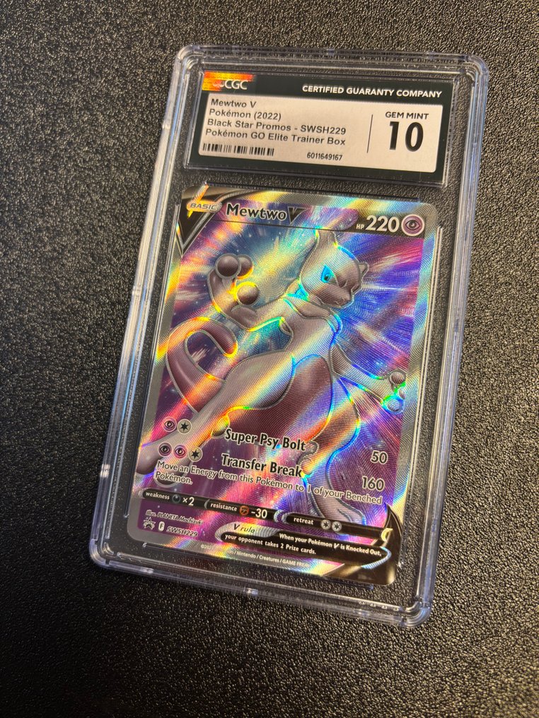 Pokémon - 1 Graded card - Mewtwo SWSH229 Προωθητική κάρτα, Foil - CGC 10 - Sword & Shield #1.0