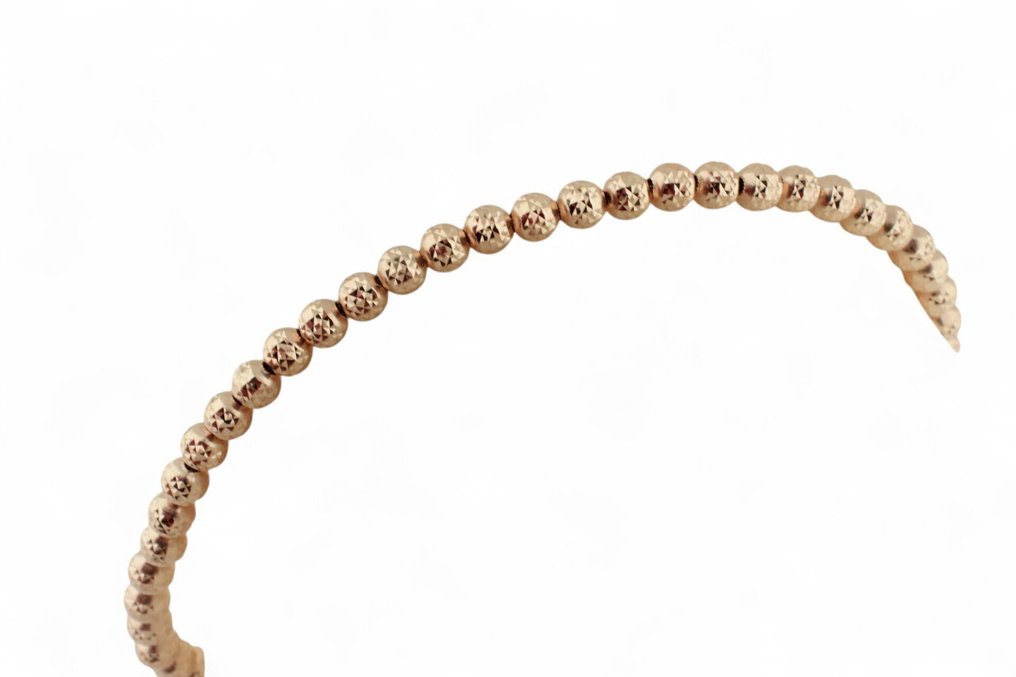 手镯 - 18K包金 玫瑰金 #3.2