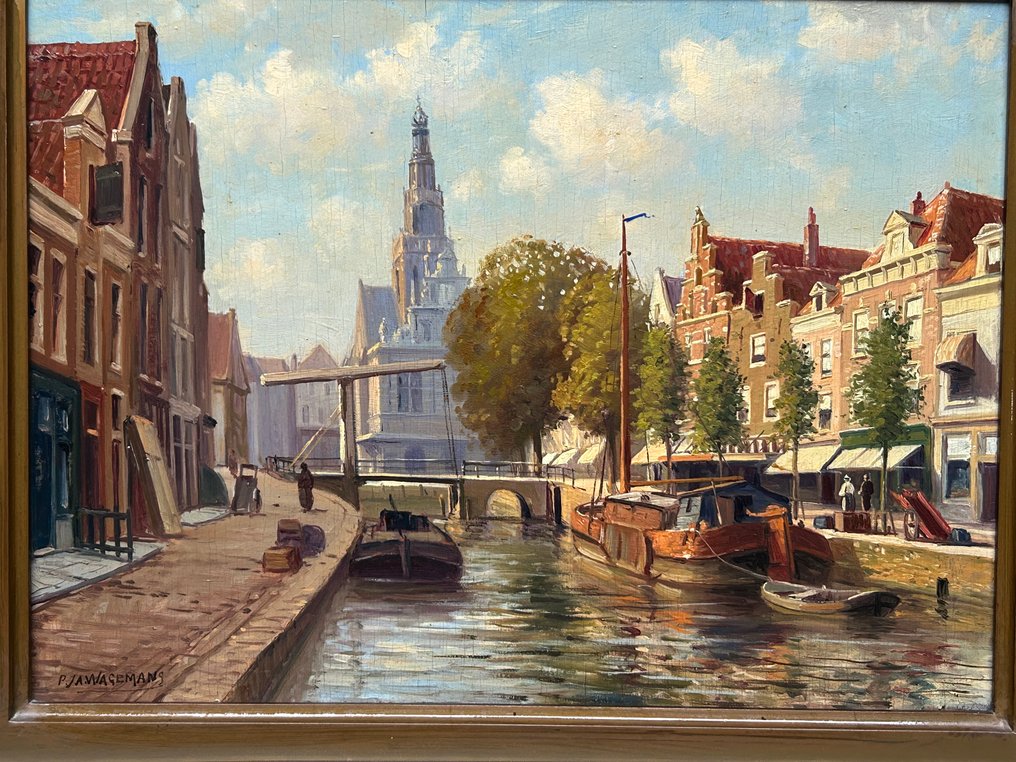 P. J. A. Wagenans (1879 - 1955) - Stadsgezicht #2.1