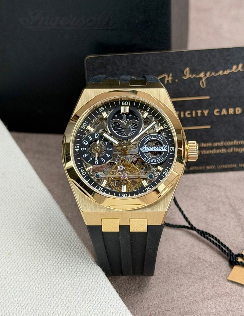 Ingersoll - Broadway Dual Time Automatic - χωρίς τιμή ασφαλείας - I12907 - Άνδρες - 2020+  #3.2