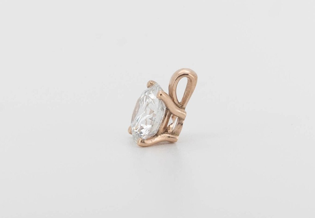 Chain - 14 kt. Rose gold -  2.03ct. tw. Diamond (Lab-grown) - Round F-VVS2 #4.3