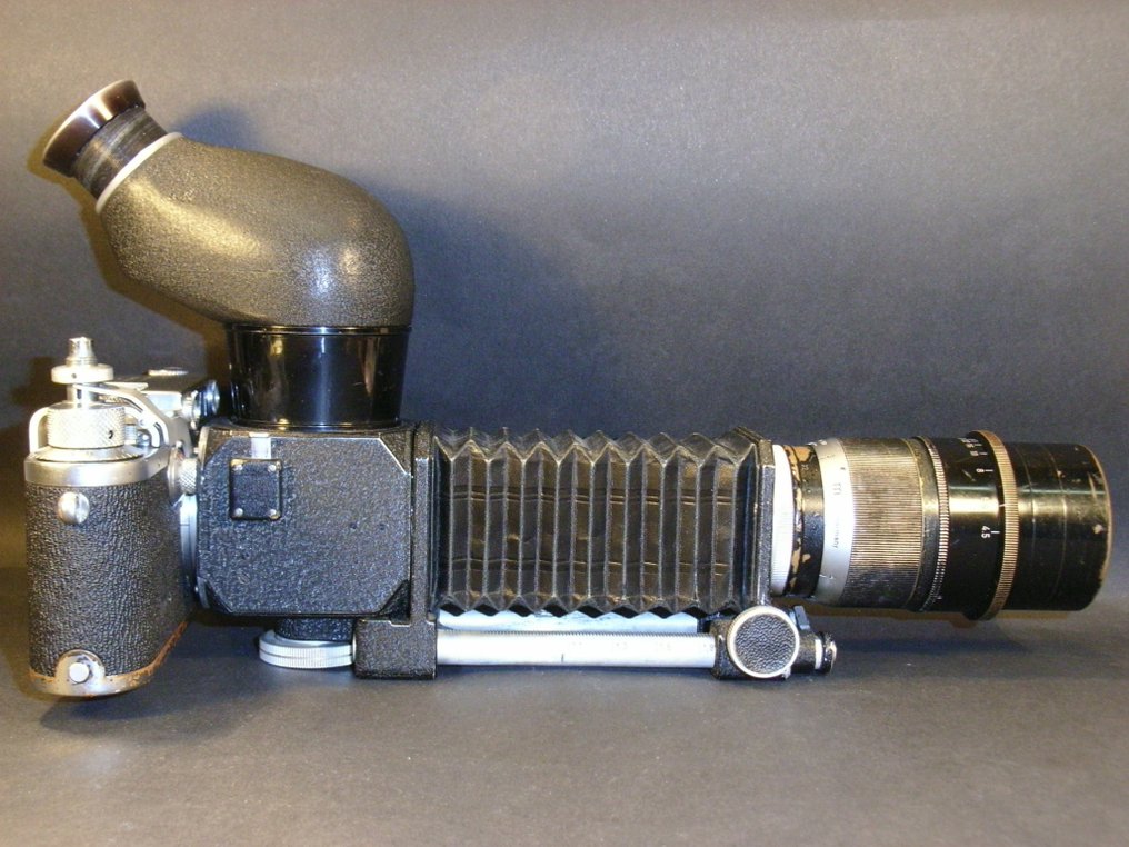 Leica IIIc + Novoflex bellowd and Telyt 20cm Câmera analógica #1.0