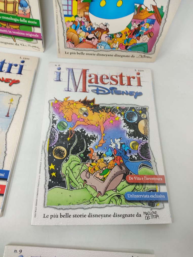 Sequenza completa 18x - I maestri Disney 1/18 completa - 18 Fumetti - Flere udgaver #3.2