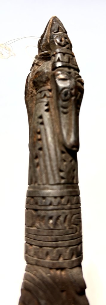 拉姆河贝壳用于仪式的勺子 - 巴布亚新几内亚  (没有保留价) #4.3