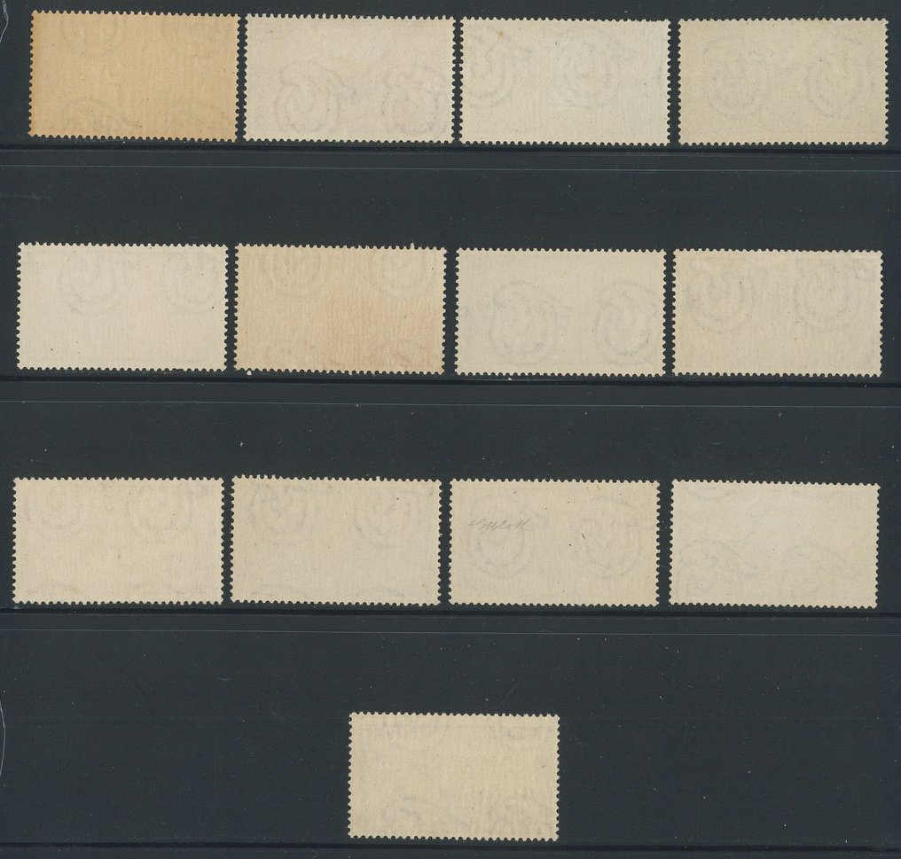 Italian Republic - Risorgimento, complete series no. 580/591 + fresh and well perforated issue. #1.0