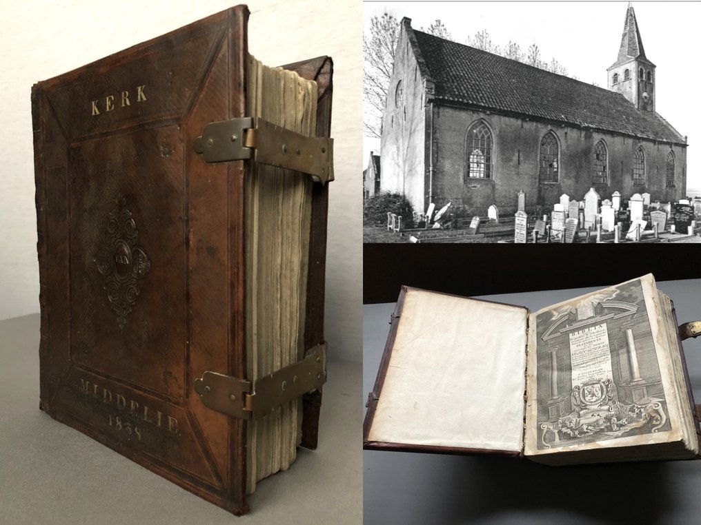 BIBLIA, DAT IS: De gantsche H. Schrifture [Kerkbijbel Middelie, NH] - 1728 #1.0