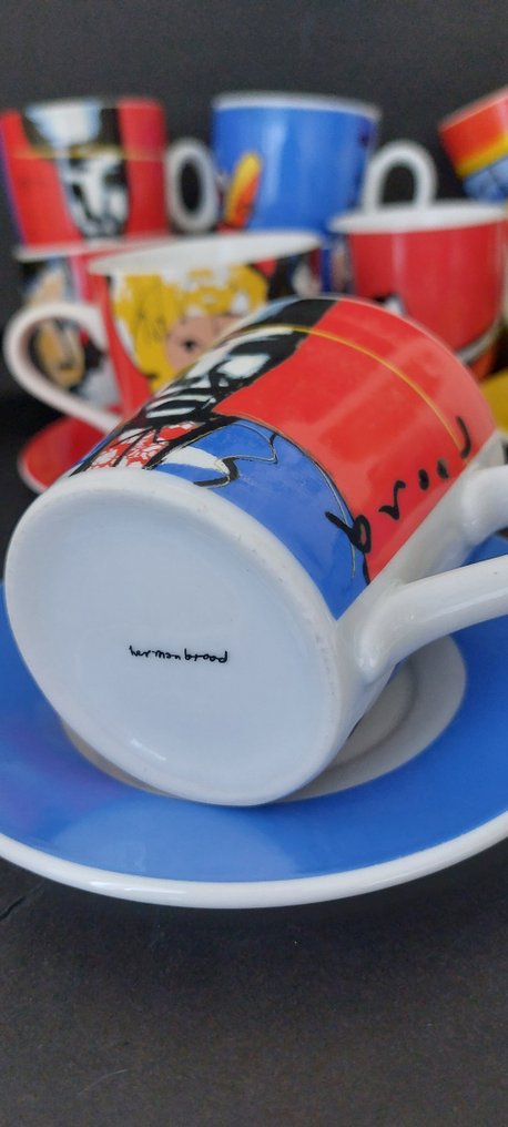 Herman Brood - Mug (15) - Creamware #2.1