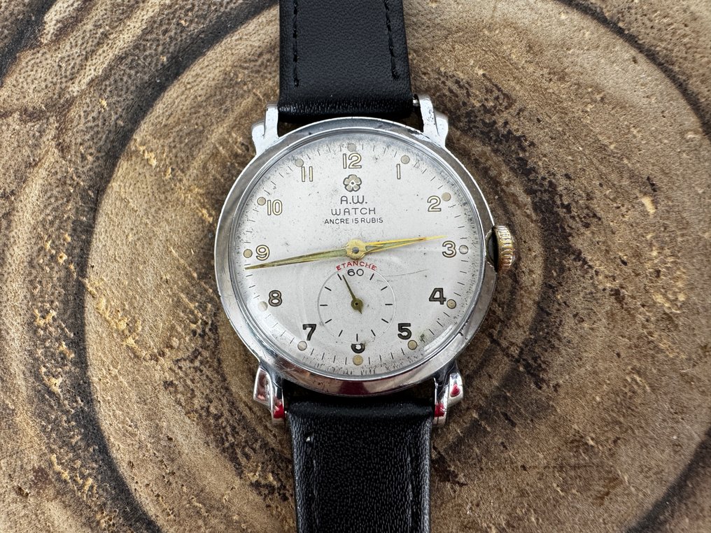 A.W. Watch - Subsecond - Serviced - No Reserve Price - Men - 1960-1969  #2.1
