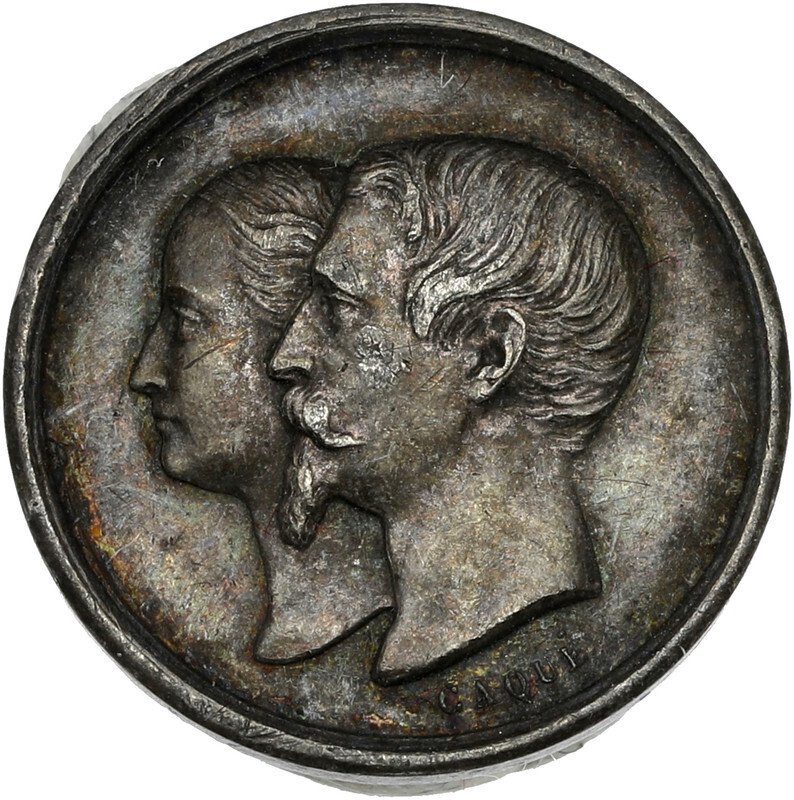 Frankrijk. Medal Napoléon IV - Baptême du prince 1856 (Zonder Minimumprijs) #1.0