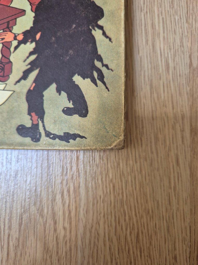 Tintin T13 - Les 7 boules de cristal (B2) - C - 1 Album - Reprint - 1948 #3.2